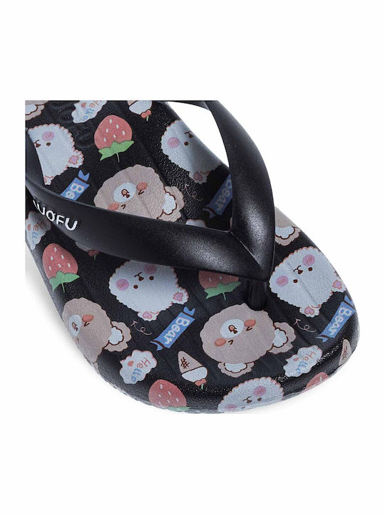 Kinder Flip Flops Schwarz