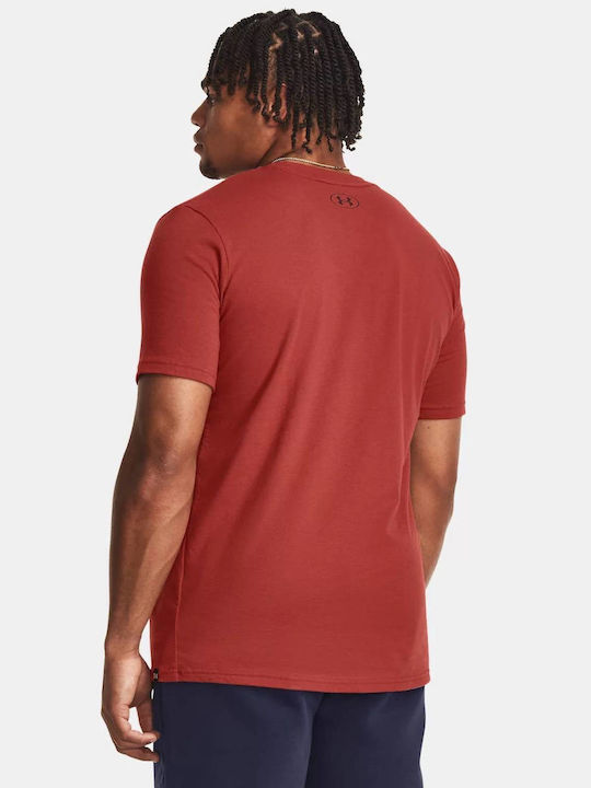 Under Armour Herren Sport T-Shirt Kurzarm Rot