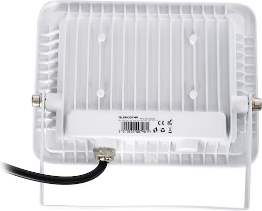 GloboStar Atlas Waterproof LED Floodlight 30W Cold White 6000K IP67