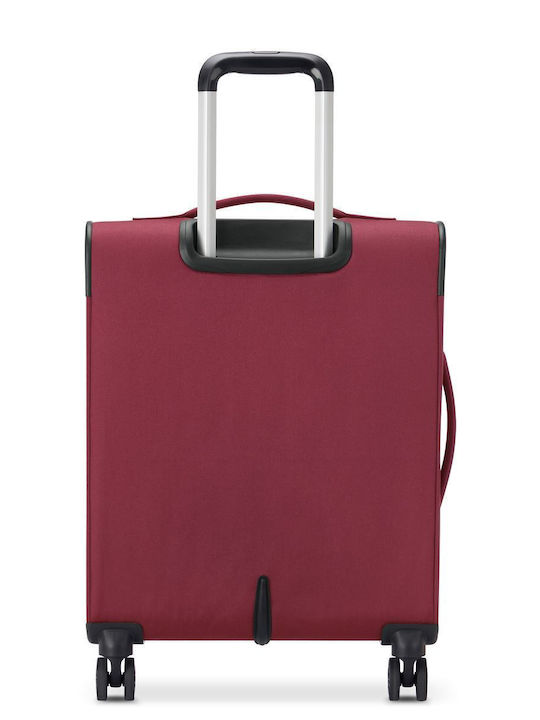Delsey Pin Up 6 Бордо с 4 колела Височина 56см. 343080304
