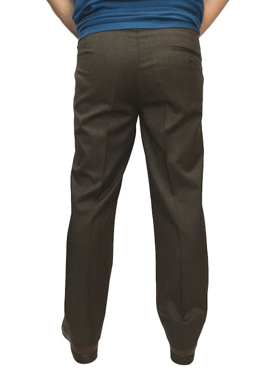 Tip Top Tailors Men's Trousers Brown