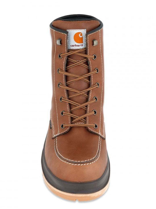 Hamilton Leder Braun Stiefel Wasserdicht