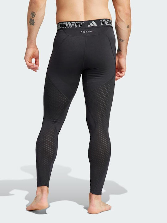 Adidas Cold.rdy Techfit Herren Sportleggings Lang Schwarz