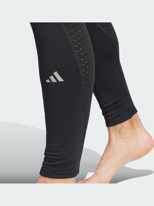 adidas Techfit Ανδρικό Αθλητικό Κολάν Μακρύ Μαύρο