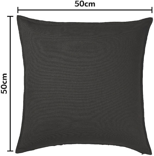 Koupakoupa Pernă Decorativă Pentru Copii Neagră 50x50cm