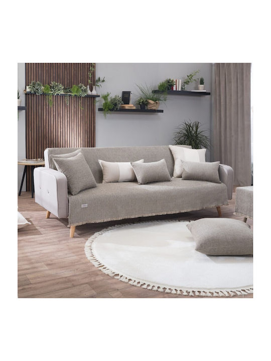 Teoran Melrose Cuvertură Pentru Canapea 2 Locuri Șenilă 180x250 cm 03