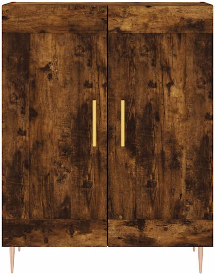 Sideboard Wooden Καπνιστή Δρυς 69.5x34x90cm
