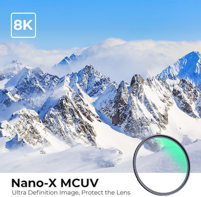 K&F Concept Nano-x Filter UV / HD Durchmesser 49mm mit Beschichtung MC für Kameraobjektive