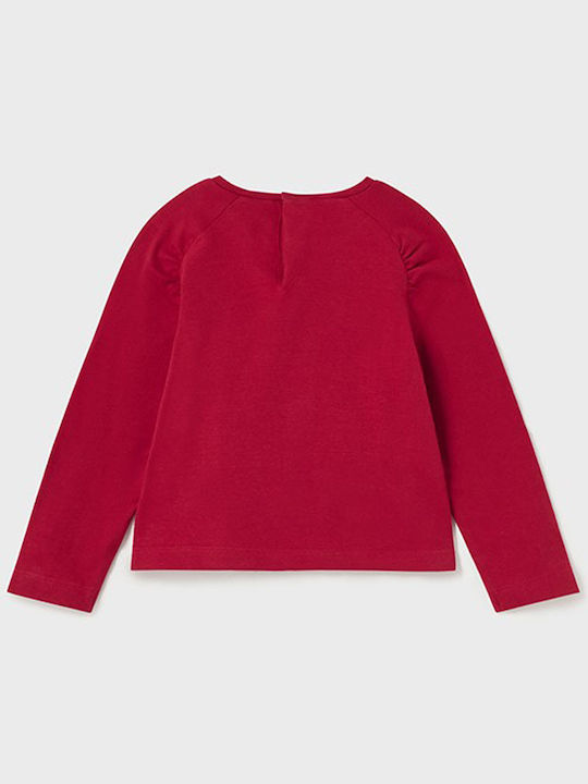 Mayoral Kids Blouse Long Sleeve Red