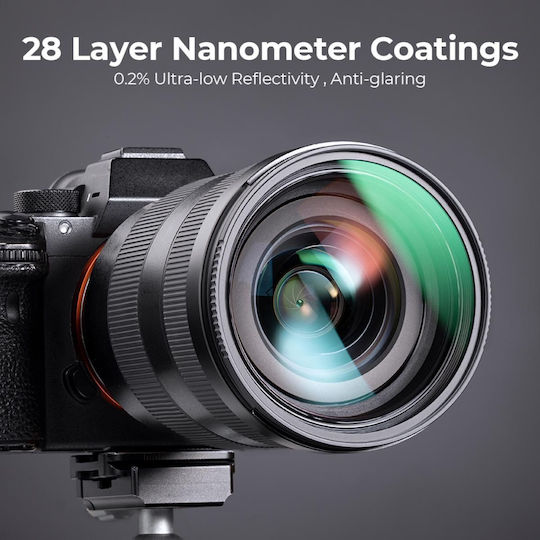 K&F Concept Nano-x Lens Filter UV HD Diameter 52mm with MC Coating Multi-Coated for Camera Lenses