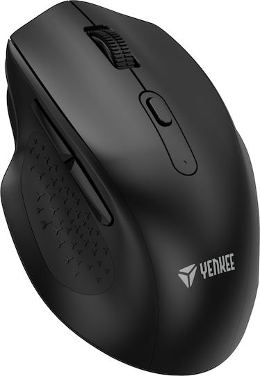 Yenkee YMS 2050BK Kabellos Ergonomisch Bluetooth Maus Gray
