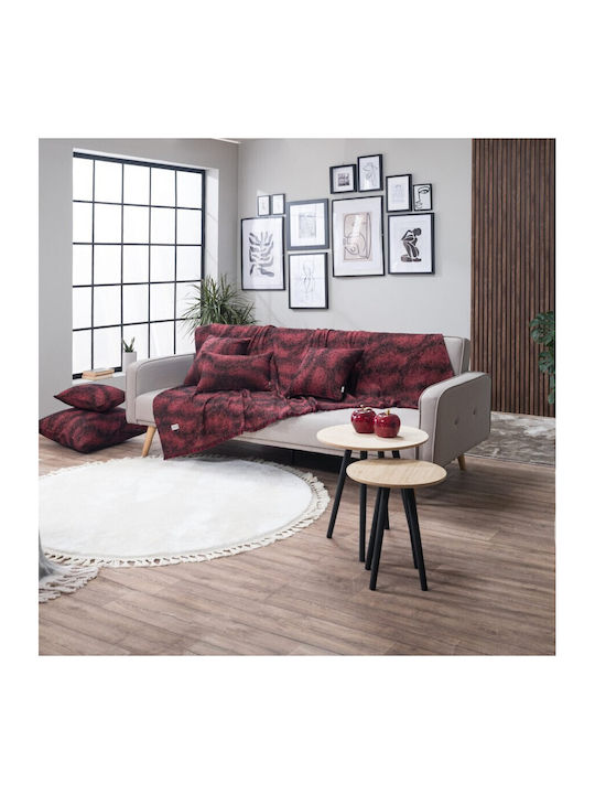 Teoran Cincinnati Sesselüberwurf Chenille 180x150cm