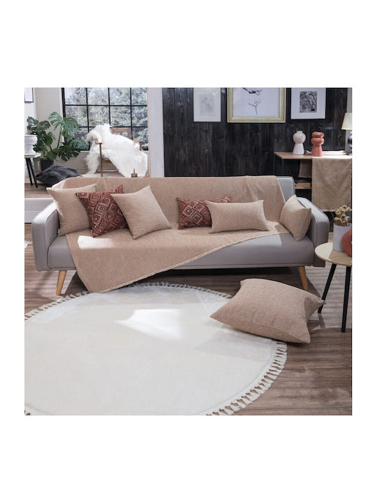 Teoran Melrose Armchair Throw Chenille 180x150cm