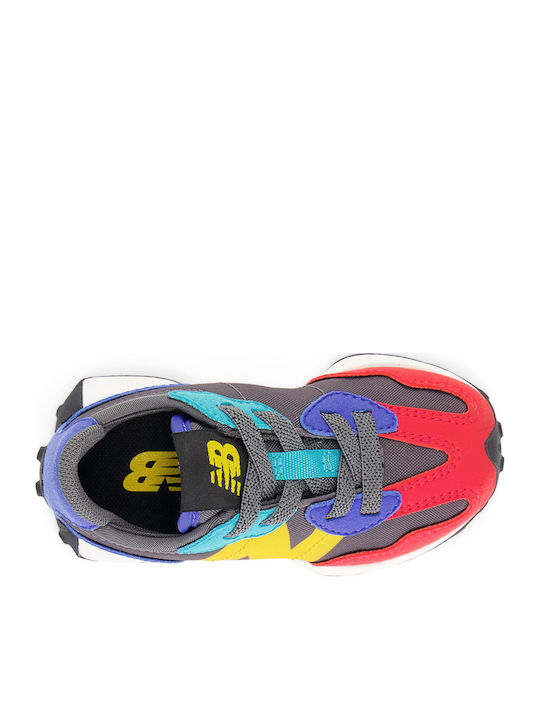 327 Bungee Lace Kids Sneakers Multicolour