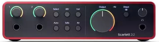 Focusrite Scarlett 2i2 4th Gen | Skroutz Romania