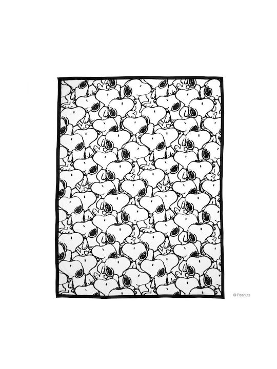 Butlers Κουβέρτα Μαύρη 130x170εκ.