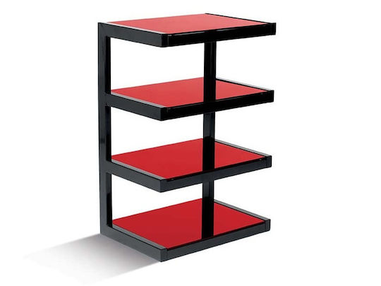 NorStone Esse Hi-Fi Möbel Rot 57x86x40cm