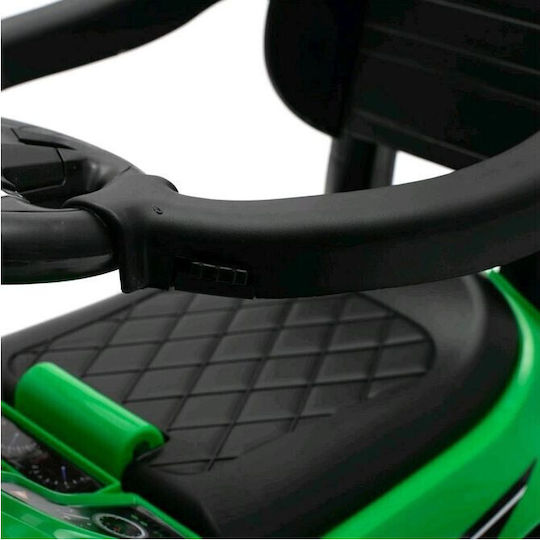 BabyMix Racer Up Autos Weiterfahren mit Elterngriff für 12+ Monate mit Geräuschen Grün
