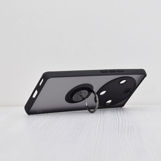 Techsuit Husa pentru Umschlag Rückseite Silikon Schwarz (Honor Magic5 Lite)