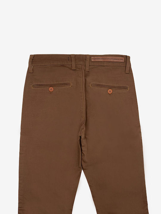 Diga Denim Men's Trousers Chino Brown