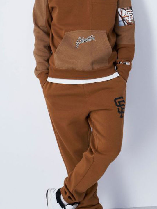 Champion Men's Sweatshirt with Hood Brown