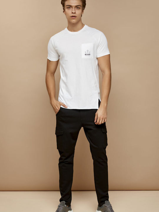 Garton-Rnd Trousers Cargo Elastic Black