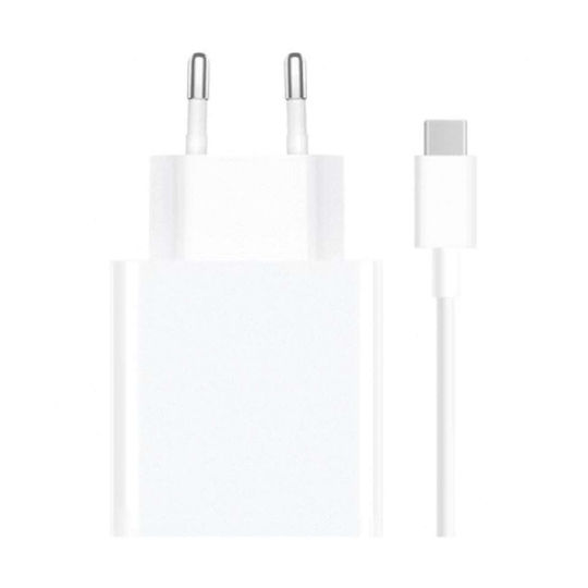 Xiaomi Φορτιστής με Θύρα USB-A και Καλώδιο USB-C 120W Λευκός (BHR6034EU)