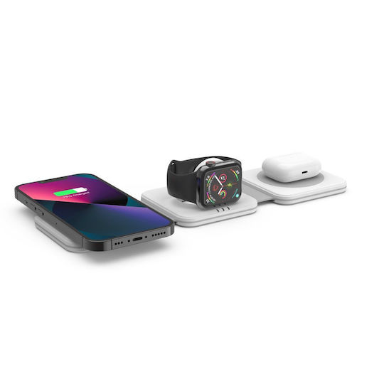 Tech-Protect Ασύρματος Φορτιστής (Qi Pad) Λευκός (QI15W-A24)