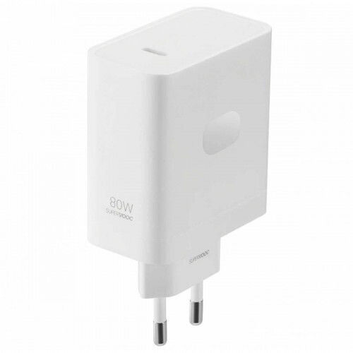 OnePlus Φορτιστής Χωρίς Καλώδιο με Θύρα USB-A 80W Λευκός (Supervooc)