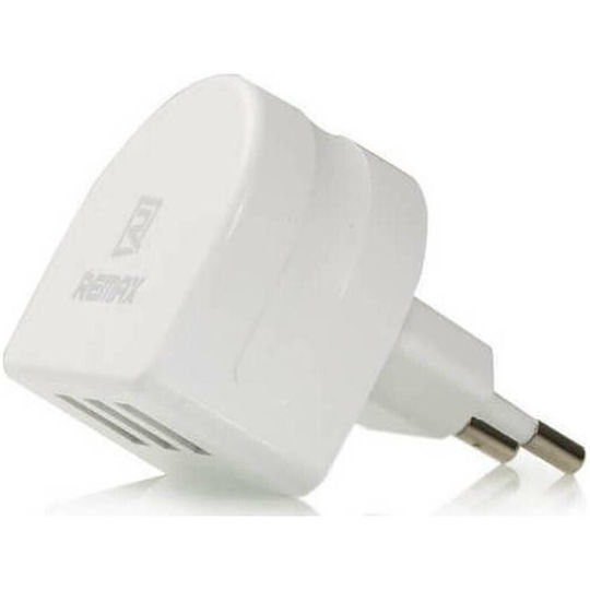 Remax Φορτιστής Χωρίς Καλώδιο με Θύρα USB-A και Θύρα USB-C 20W Power Delivery Λευκός (RP-U68)