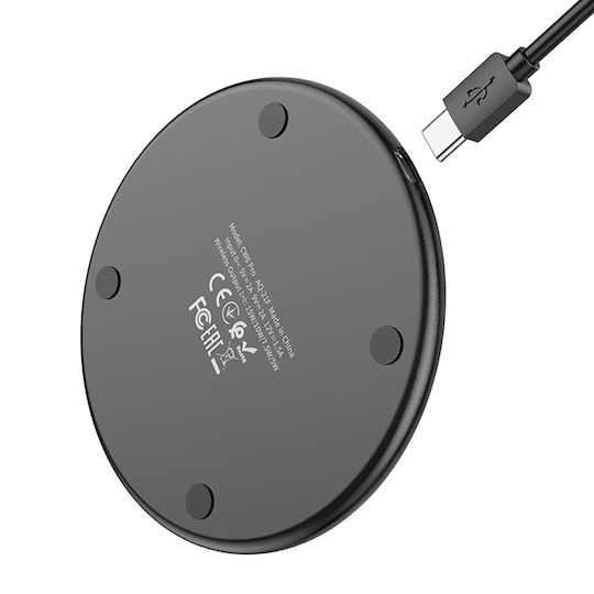 Hoco Wireless Charger (Qi Pad) 15W Whites (CW6 Pro Easy)