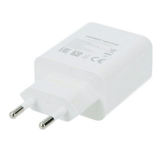 Huawei Încărcător Fără Fir Cu Port USB-A SuperCharge Alb HW-100225E00 Bulk