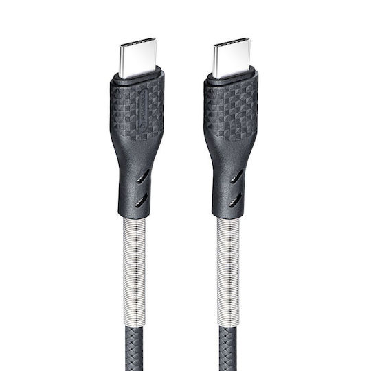 Forcell Ladegerät mit USB-A Anschluss und Kabel Blitzschlag Weißs (5901737416773)