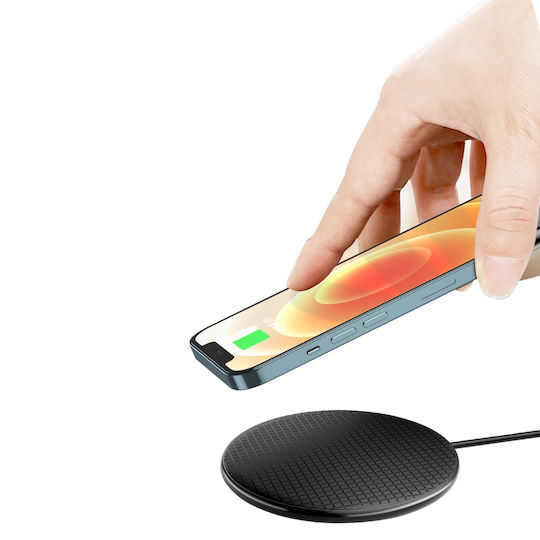 XO Încărcător Wireless (Qi Pad) 10W Negruς (WX020)