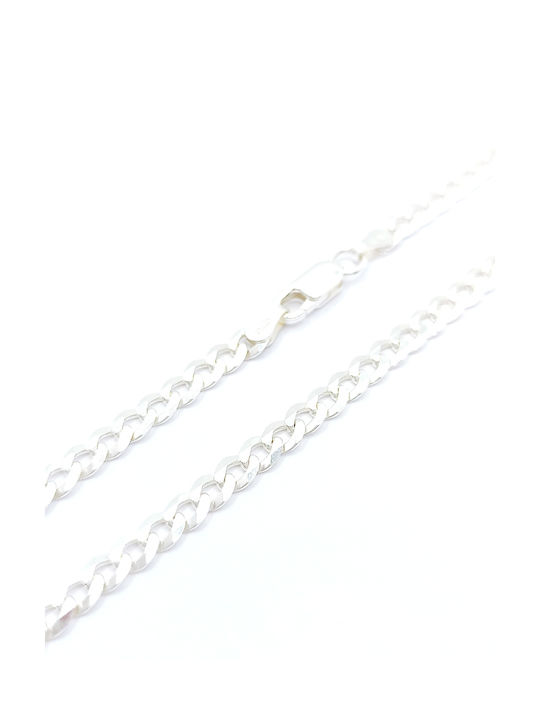 PS Silver Silberne Kette Nacken Dünn Dicke 4.55mm und Länge 40cm