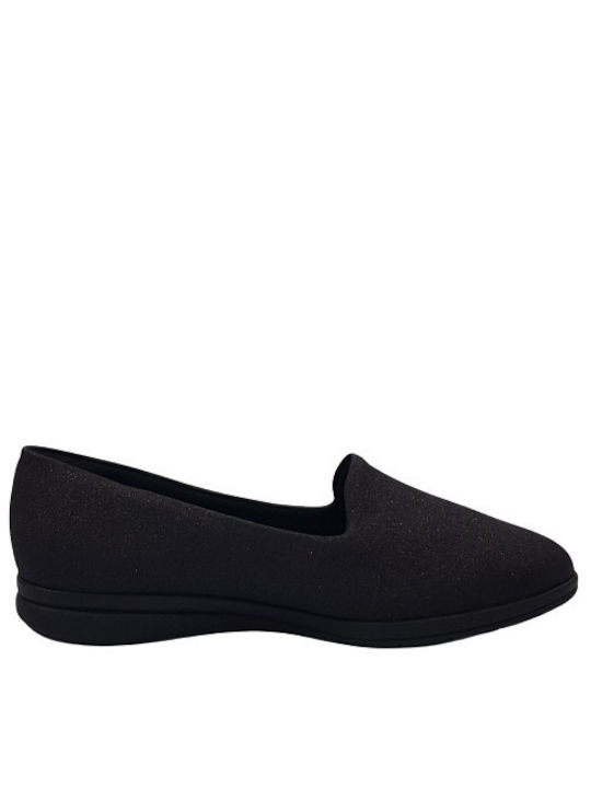 Piccadilly Women's Moccasins in Black Color