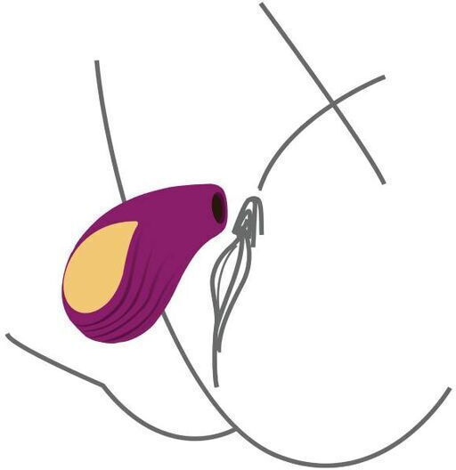 Xocoon Mini Κλειτοριδικός Δονητής 9.5cm Μωβ