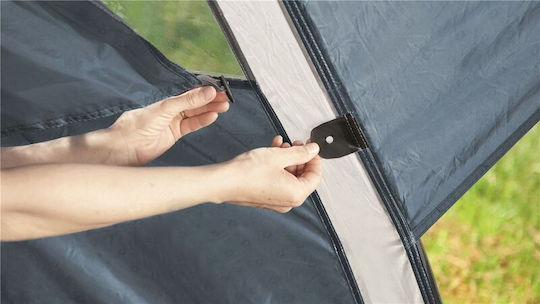 Outwell Earth 2 Camping Tent Tunnel Blue with Double Cloth for 2 People 310x150x110cm