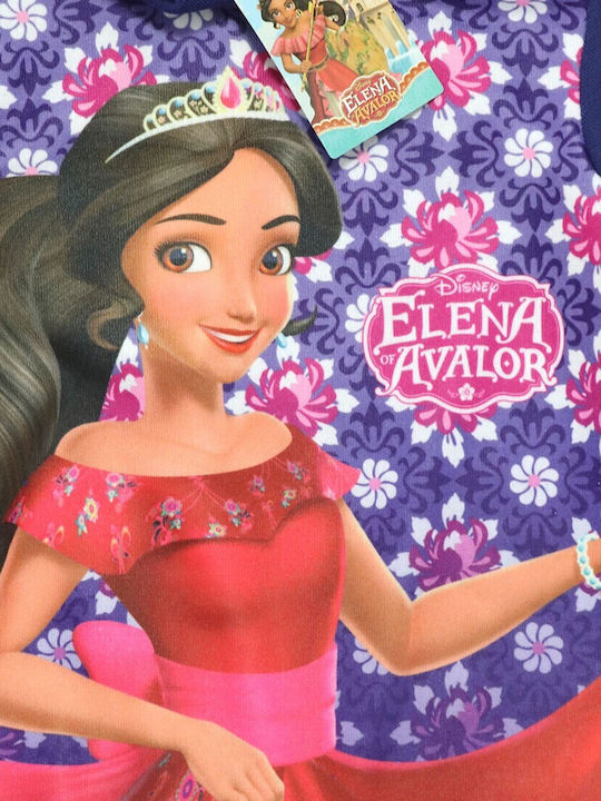 Elena Of Avalor Rochie pentru Copii Rochie de fete Mânecă lungă Violet