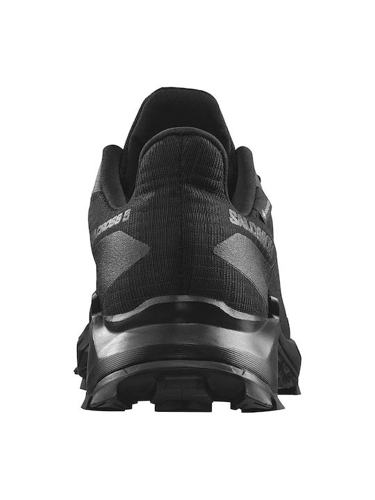 Alphacross 5 Γυναικεία Αθλητικά Παπούτσια Trail Running Μαύρα Αδιάβροχα με Μεμβράνη Gore-Tex