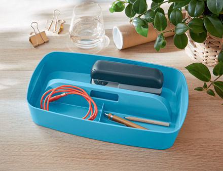 Leitz Filing Tray Cosy Blue