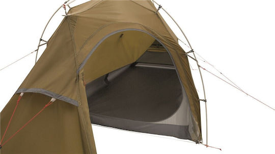 Robens Buck Creek 2 Camping Tent Igloo Mountaineering Green with Double Cloth 4 Seasons for 2 People Waterproof 3000mm 320x140x105cm