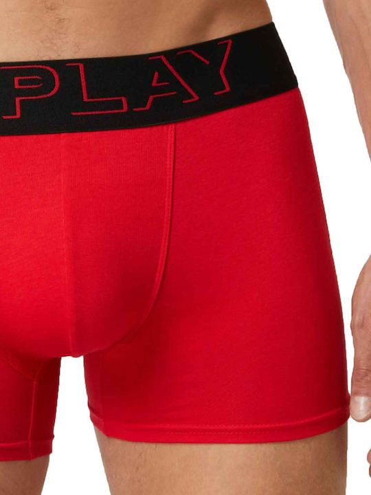 Replay Herren Boxershorts Schwarz 2Packung