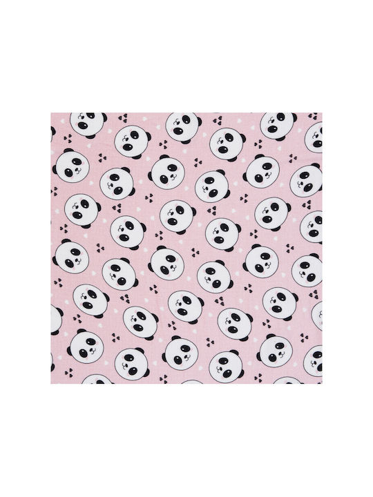 Bocioland Flannel Swaddle Wrap Pink 30x30cm.