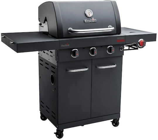 Char-Broil Professional Power Edition Gasgrill Rost 44.5cmx61.5cmcm mit 3 cm 7.05kW und Seitenbrenner