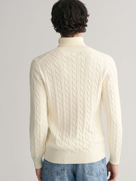 Gant Long Sleeve Sweater Cream