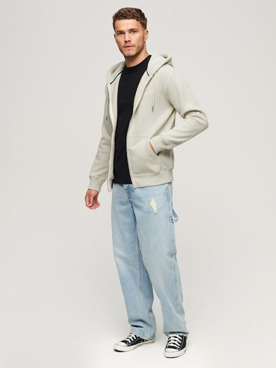 Cardigan With Hood Beige