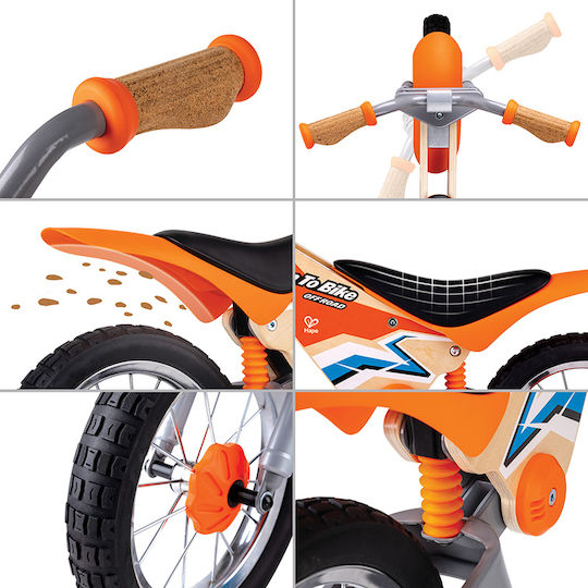 Hape Bicicletă de Echilibru pentru Copii Portocaliu