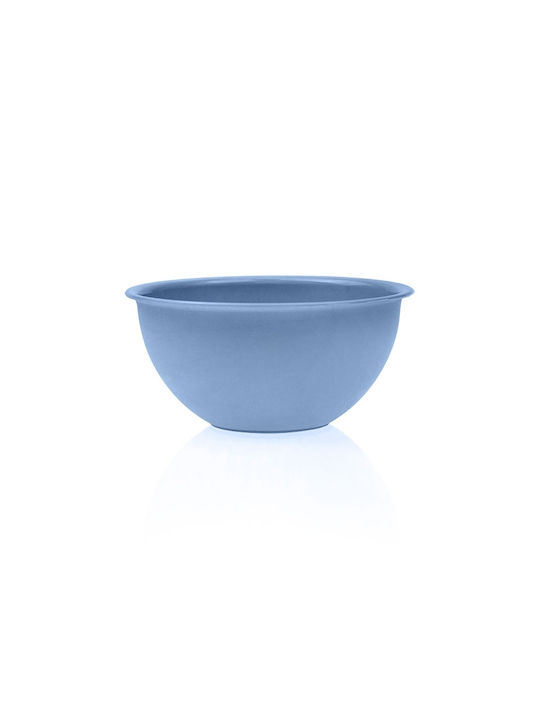 Plastic Salad Bowl Blue