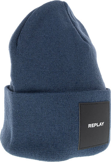 Beanie Beanie Knitted in Blue color